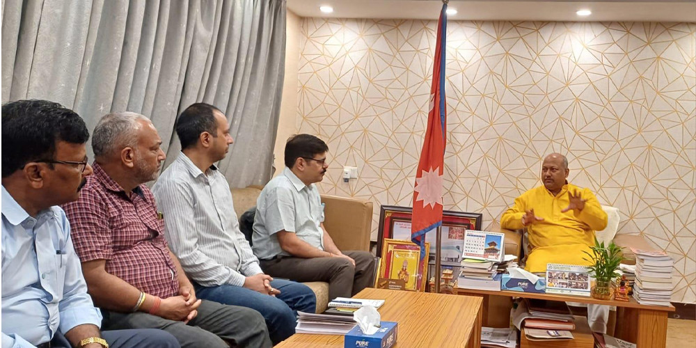 मधेसमा खानेपानी समस्या समाधानका लागि भारतीय जल शक्ति मन्त्रालयको टोलीको सुझाव