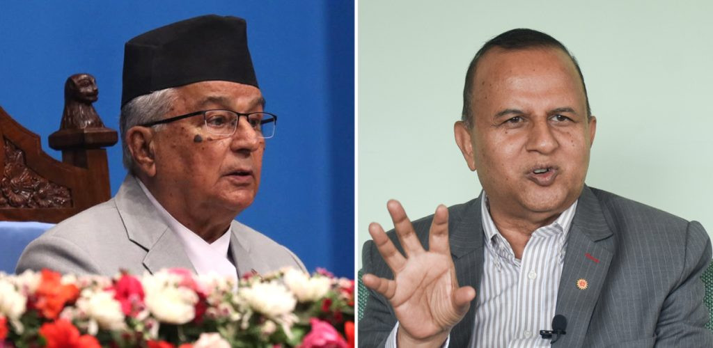 एमालेद्वारा राष्ट्रपतिसम्म ध्यानाकर्षण: संविधान अनुरूप सार्थक संवाद र नेतृत्वदायी पहलकदमीको अपिल