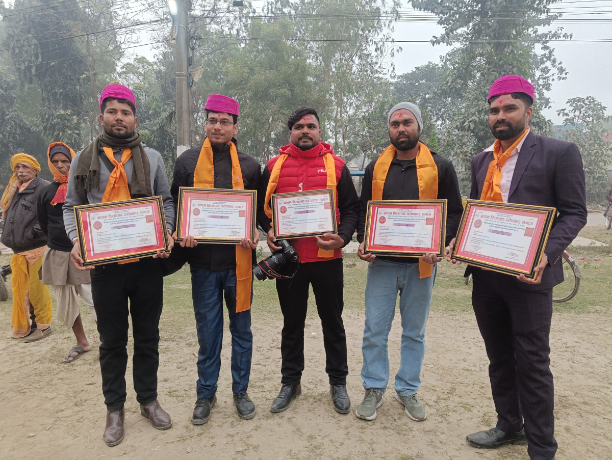 रिपब्लिक नेपालकर्मी जुगेश दाससहित चार पत्रकार सम्मानित