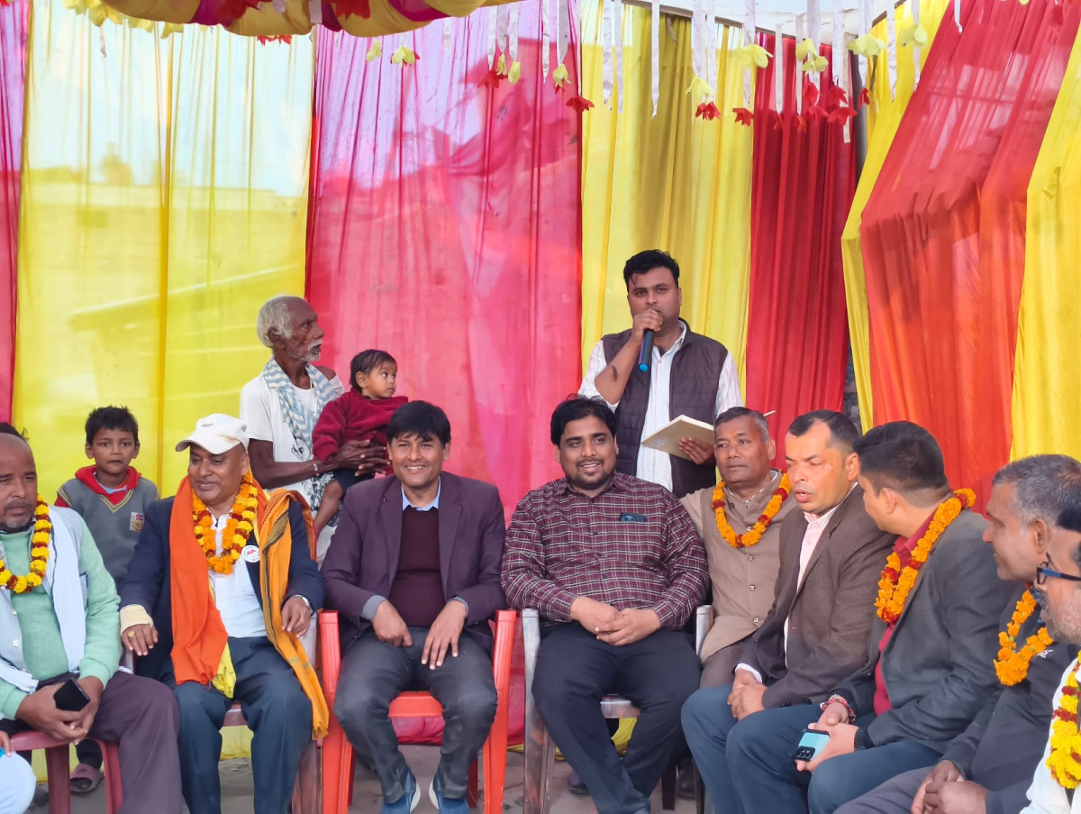 धनुषा–३ मा जसपाको घरदैलो अभियान तीव्र, “छाता” पक्षमा माहोल बन्दै– प्रशान्त झा